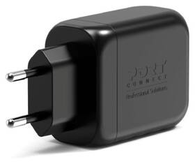 Sieťový adaptér PORT CONNECT GaN2 Essentiel 65W, PD a USB-A QC čierny

 obrázok produktu 3 z 4