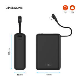 Powerbank FIXED Zen 20 Loop s LCD displejem a výstupem 40W, 20 000 mAh čierna

 obrázok produktu 6 z 7