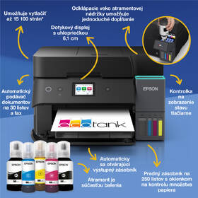 Tlačiareň multifunkčná Epson EcoTank L6390 čierna

 obrázok produktu 3 z 14