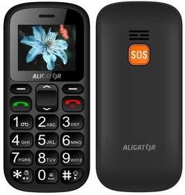 Mobilný telefón Aligator A321 Senior Dual SIM čierny/sivý

 obrázok produktu 1 z 3