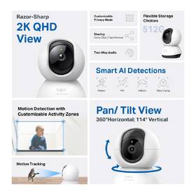 IP kamera TP-Link Tapo C220 biela

 obrázok produktu 1 z 7