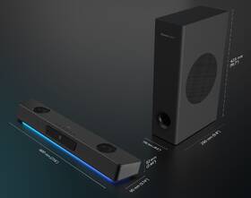Soundbar Creative Sound Blaster KATANA V2X čierny

 obrázok produktu 5 z 9