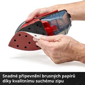 Vibračná brúska Einhell TE-OS 18/150 Li (bez batérie) 4460708 

 obrázok produktu 6 z 10