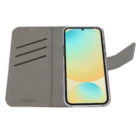 Puzdro na mobil flipové Celly Wally na Samsung Galaxy S24 FE čierne

 obrázok produktu 2 z 3