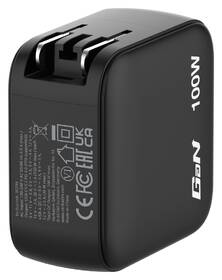 Cestovný adaptér Verbatim Mini GaN LCD, 2x USB-C PD 100 W, 1x USB-A QC 3.0, černá čierny

 obrázok produktu 4 z 10