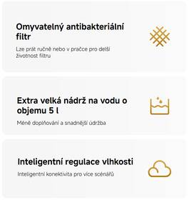 Zvlhčovač vzduchu Xiaomi Mijia Smart Evaporative Humidifier Pro biely

 obrázok produktu 8 z 15