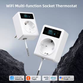 Inteligentná zásuvka IMMAX NEO SMART s teplomerom (typ F), 16A, Wi-Fi biela

 obrázok produktu 11 z 12