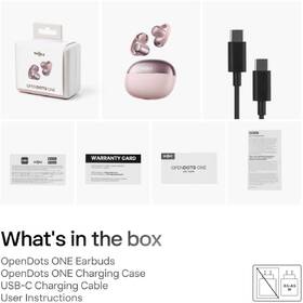 Slúchadlá Shokz OpenDots ONE, Bluetoot ružová

 obrázok produktu 3 z 8