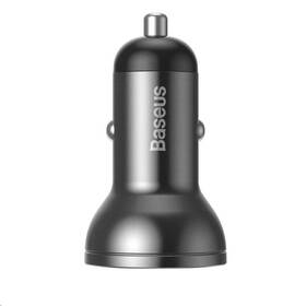 Adaptér do auta Baseus Digital Display 2xUSB + 3v1 kábel 1,2m čierny

 obrázok produktu 3 z 4