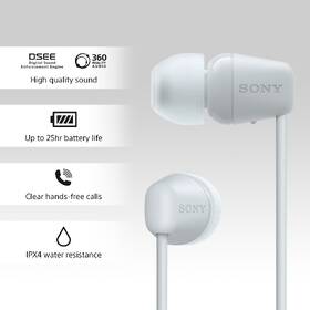 Slúchadlá Sony WI-C100 biela

 obrázok produktu 5 z 5