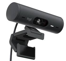 Webkamera Logitech Brio 500 sivá

 obrázok produktu 3 z 11