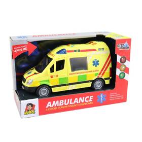 Autíčko MaDe City collection Ambulance 03793 

 obrázok produktu 2 z 5