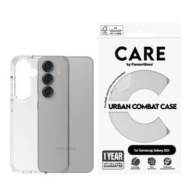 Kryt na mobil PanzerGlass CARE Urban Combat na Samsung Galaxy S25 priehľadný

 obrázok produktu 3 z 9