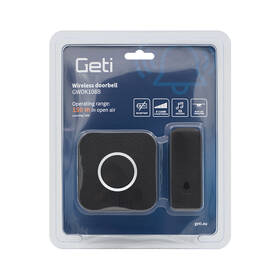 Zvonček bezdrôtový Geti GWDK108B, kinetický čierny

 obrázok produktu 7 z 7