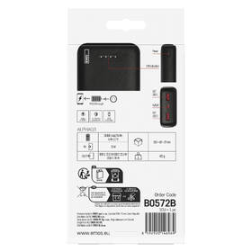 Powerbank EMOS AlphaQ3, 22,5W, 20000 mAh čierny

 obrázok produktu 14 z 14