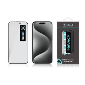 Tvrdené sklo Obal:Me Privacy 5D na Apple iPhone 15 Pro čierne

 obrázok produktu 3 z 3