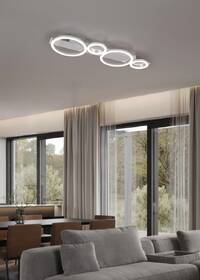 LED stropné svietidlo Reality LUMOS, LED chróm

 obrázok produktu 4 z 5