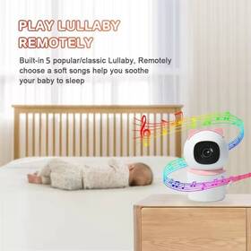 IP kamera IMMAX BABY, Wi-Fi, Tuya ružová

 obrázok produktu 5 z 9