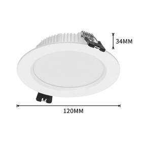 Vstavané svietidlo IMMAX NEO DOWN, 12W, BEACON, CCT, stmievateľné, Wi-Fi, TUYA, priem. 12cm biele

 obrázok produktu 1 z 4