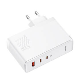 Nabíjačka do siete Baseus GaN5 Pro, 2x USB-C + USB-A 140W biela

 obrázok produktu 2 z 10
