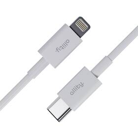 Kábel Allity AUC-03, 27W, USB-C/Lightning, 1m biely

 obrázok produktu 1 z 4