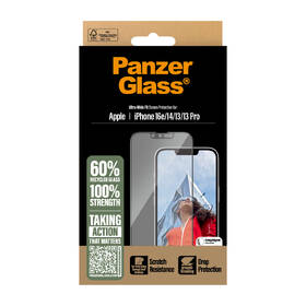 Tvrdené sklo PanzerGlass SAFE na Apple iPhone 16e/14/13/13 Pro s inštalačným rámčekom 

 obrázok produktu 4 z 6