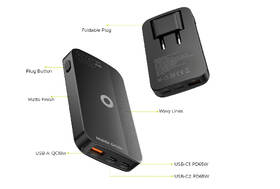 Nabíjačka do siete Mobile Origin Slim 2xUSB-C/1x USB-A  65W GaN III čierna

 obrázok produktu 11 z 13