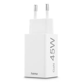 Nabíjačka do siete Hama GaN USB-C + USB-A, PD/QC, 45 W biela

 obrázok produktu 4 z 7