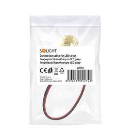 Kábel Solight prepojovacie, pre LED pásky 1cm, zacvakávacie biely

 obrázok produktu 2 z 2