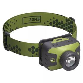 Čelovka EMOS P3539, CREE LED, 330 lm, 200 m, 3x AAA 

 obrázok produktu 2 z 10