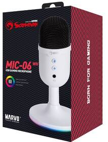 Mikrofón Marvo Blast biely

 obrázok produktu 3 z 3