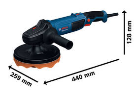 Uhlová leštička Bosch Professional GPO 11-180 S 

 obrázok produktu 1 z 7