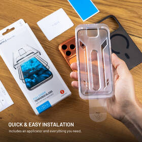 Tvrdené sklo FIXED Full-Cover s anti-dust aplikátorom na Samsung Galaxy A37 5G  (2 ks) 

 obrázok produktu 7 z 8