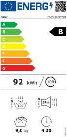 Sušička bielizne Haier HD90-BQ397U1-S biela

 obrázok produktu 1 z 20