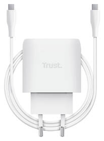 Nabíjačka do siete Trust MAXO 45W GaN, USB-C biely

 obrázok produktu 6 z 14