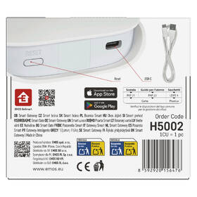 Riadiaca jednotka EMOS GoSmart brána IP-2000Z, ZigBee, Bluetooth, Wi-Fi biela

 obrázok produktu 15 z 16