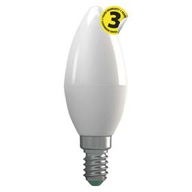 LED žiarovka EMOS sviečka, 4,1W, E14, teplá biela 

 obrázok produktu 2 z 3