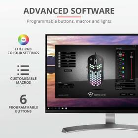 Myš Trust GXT 960 Graphin Ultra-lightweight Wired čierna

 obrázok produktu 9 z 12
