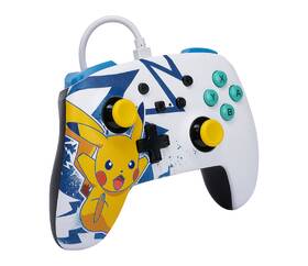 Gamepad PowerA Enhanced Wired pre Nintendo Switch - Pikachu High Voltage 

 obrázok produktu 2 z 10