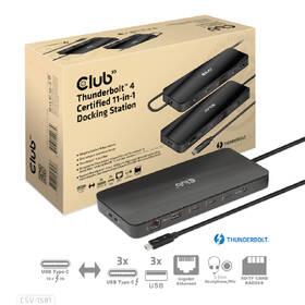 Dokovacia stanica Club3D Thunderbolt 4, 3xUSB-C, 3xUSB-A, PD čierna

 obrázok produktu 1 z 5