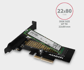 Radič Axagon PCEM2-N - M.2 NVMe M-key slot 

 obrázok produktu 3 z 6