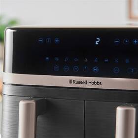 Fritéza teplovzdušná RUSSELL HOBBS 27680-56 Dual Basket, 9 l čierna

 obrázok produktu 9 z 21