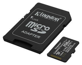 Pamäťová karta Kingston Canvas Select Plus MicroSDXC 256GB UHS-I U1 (R150)/W30 + adaptér čierna

 obrázok produktu 1 z 2