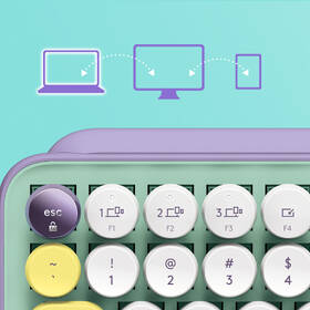 Klávesnica Logitech POP Keys US - daydream 

 obrázok produktu 9 z 9