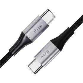 Kábel Allity AUC-01, 100W, USB-C/USB-C, 2m čierny

 obrázok produktu 1 z 4