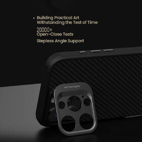 Kryt na mobil Nillkin CarboProp Aramid Magnetic na Apple iPhone 16 Pro Max čierny

 obrázok produktu 3 z 5