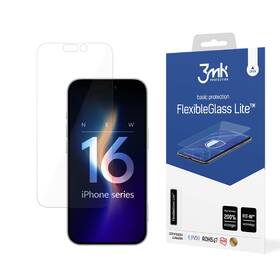 Tvrdené sklo 3mk FlexibleGlass Lite na Apple iPhone 16 Pro 

 obrázok produktu 4 z 4