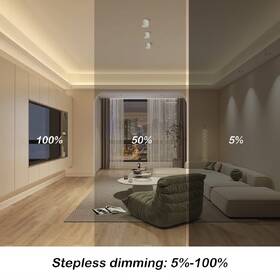 LED stropné svietidlo IMMAX NEO LITE RONDATES SMART, 16,5cm, 32W, 2592lm s podporou BEACON, Wi-Fi, TUYA biele

 obrázok produktu 5 z 6
