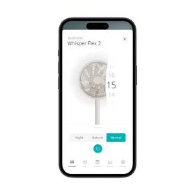Ventilátor stojanový Duux DXCF72 Whisper Flex 2 Smart Greige sivý

 obrázok produktu 10 z 19