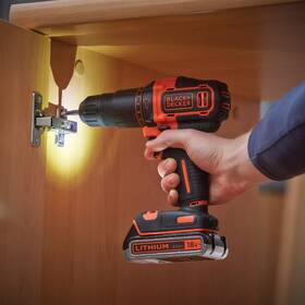 Aku vŕtačka Black-Decker BDCHD18K-QW (s batériou) 

 obrázok produktu 3 z 4